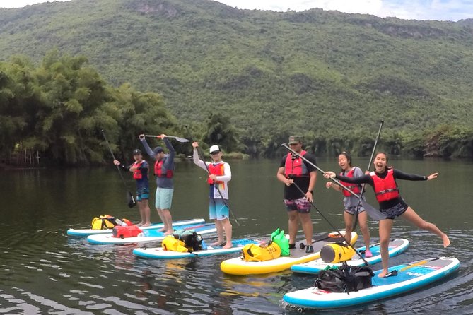1.5 - 2 hour afternoon SUP class for all ages and levels - Why paddle the River Kwai at 3:00 pm?