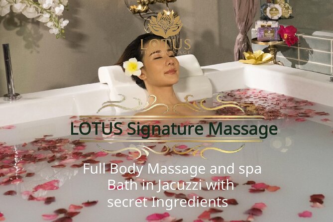 All Thai Aroma massage & Full SPA Treatments Therapy Programs - Comfort extras included: tea, water, and Thai dessert