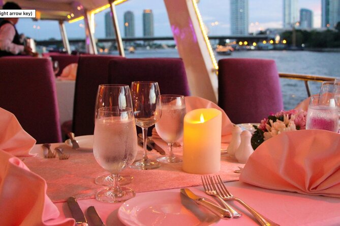 Amazing Chaophraya Dinner Cruise Experience - Passing the Grand Palace area: iconic, but not the same as walking it