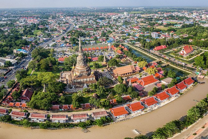 Ancient Wonders of Ayutthaya with Return Scenic River Cruise - Bangkok to Ayutthaya fast, by air-conditioned coach