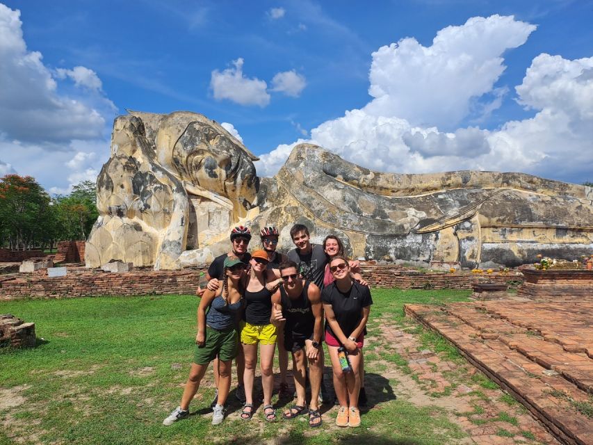 Ayutthaya City and Historical Park Bike Tour - Wat Mahathat and the Famous Buddha Statue Photo Stop