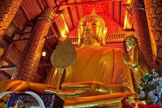 Ayutthaya Heritage Private Charter Exclusive Temple Tour - Wat Yai Chaya Mongkol: chedi storytelling tied to King Naresuan