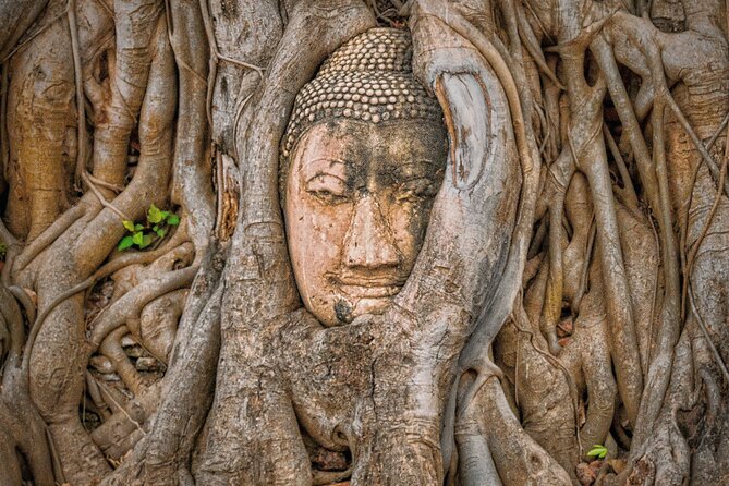 Ayutthaya Sunset Join Tour, Boat Ride, Famous Spot & Local Market - Wat Yai Chaya Mongkol: the prang view you’ll remember
