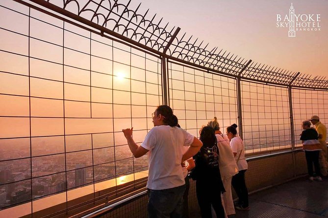 Baiyoke Sky Hotel: Observation Deck & Revolving Point Ticket - Stop 1, The 77th-Floor Observation Deck and Landmark Spotting