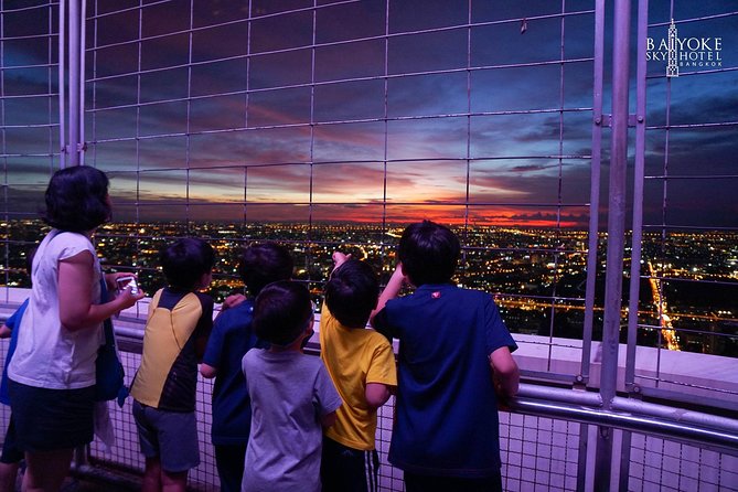 Baiyoke Sky Hotel: Observation Deck & Revolving Point Ticket - Timing Matters for Night Views and Included Drinks