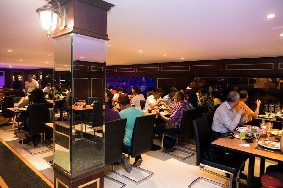 Bangkok: 2-Hour Dinner & Shows on White Orchid River Cruise - The buffet spread: Thai and Western options plus dessert