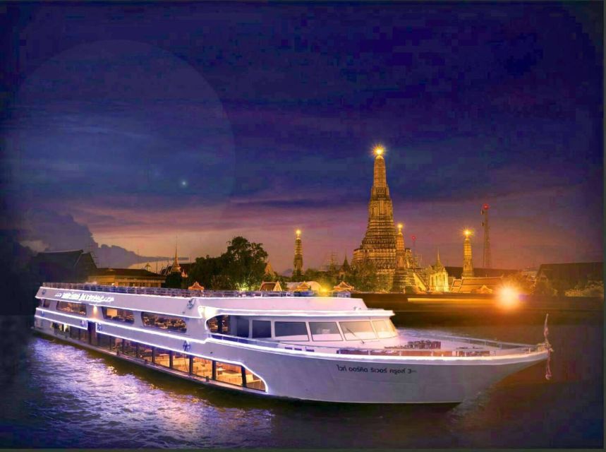 Bangkok: 2-Hour Dinner & Shows on White Orchid River Cruise - Live music and cabaret: the onboard show that makes the cruise feel like a night out