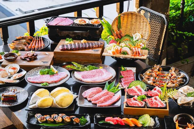 Bangkok: About Beef Lava Grill Buffet Package - About Beef Lava Grill: What the lava-stone BBQ experience really is
