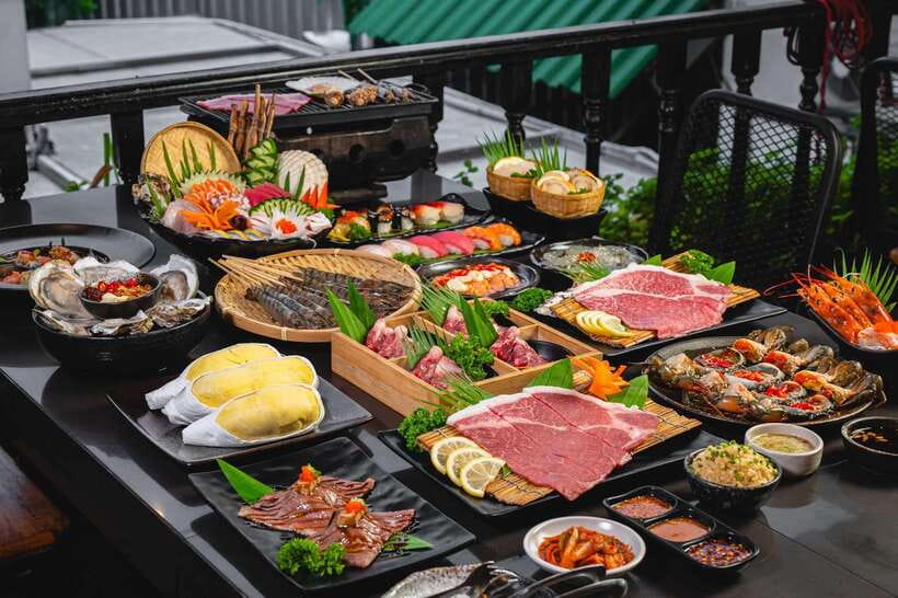 Bangkok: About Beef Lava Grill Buffet Package - Price and value: $39 for 90 minutes, what you actually get
