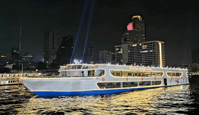 Bangkok: Alangka Luxury Cruise with Buffet and Live Music - Arriving at Iconsiam and boarding Pier 4 without stress