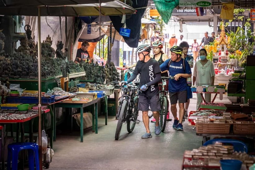 Bangkok: Backstreets and Historic Temples Bike Tour - From Khaosan Road to Canals You Would Miss on Foot
