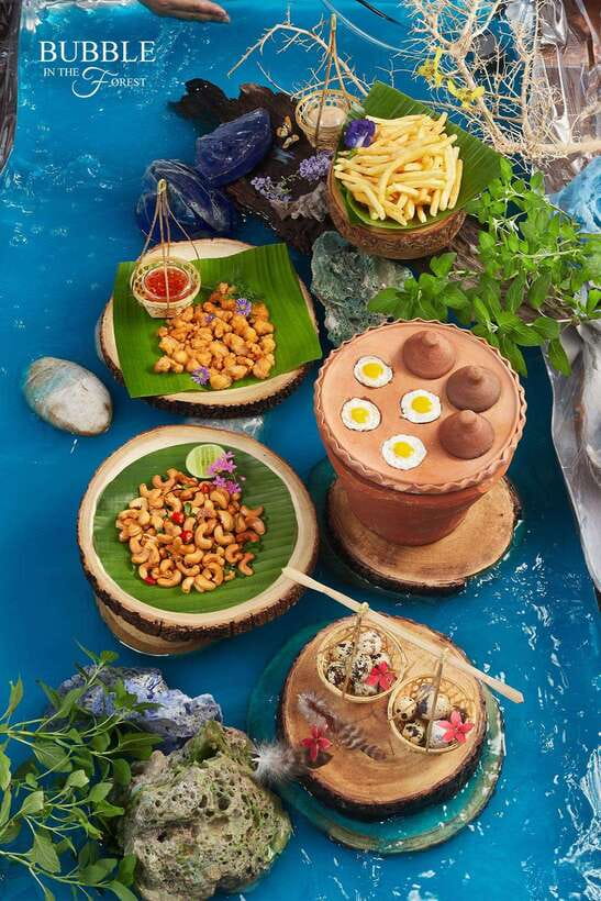 Bangkok: Bubble in the Forest Cafe Food Packages - Photo Moments Without Trying Too Hard