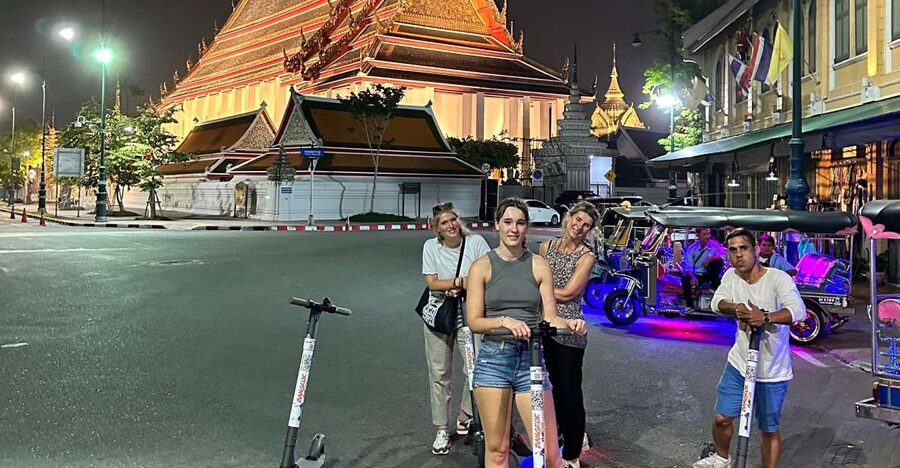Bangkok By Night by Electric Scooter &/or Bike - Key takeaways before you go
