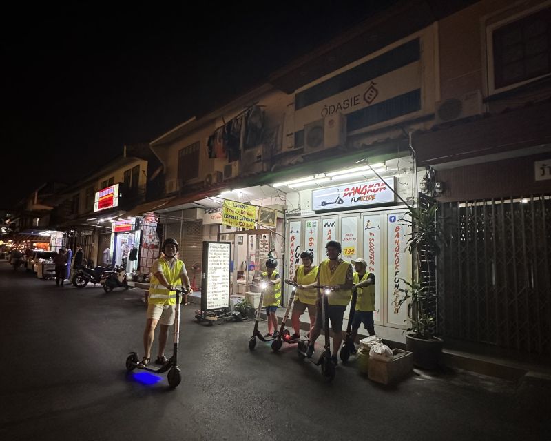 Bangkok By Night by Electric Scooter &/or Bike - Wat Arun and the Grand Palace quick hit