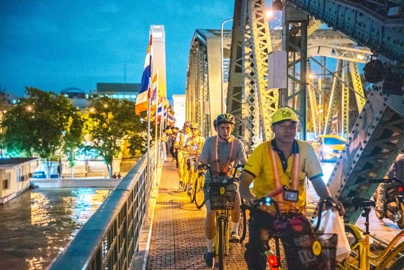 Bangkok by Night Cycling Tour with Street-food Meal - Key highlights worth planning around