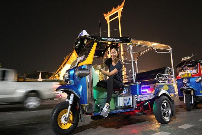 Bangkok by Night Tuk Tuk Tour: Markets, Temples & Food - Tuk-tuks: fun ride, real comfort limits