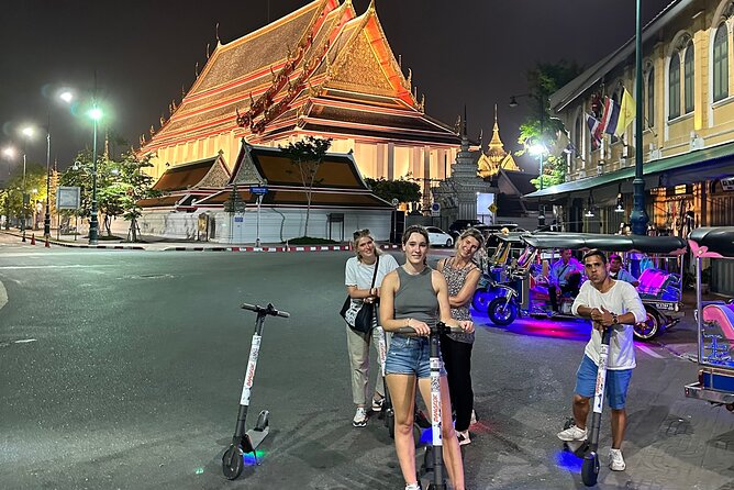 Bangkok by Night with Escooter &/or Bike - Ending near Khao San Road: perfect for a second round