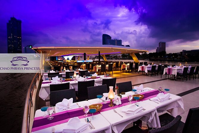 Bangkok Chao Phraya Princess Night Dinner Cruise - Three decks, one goal: see Bangkok at night from the river