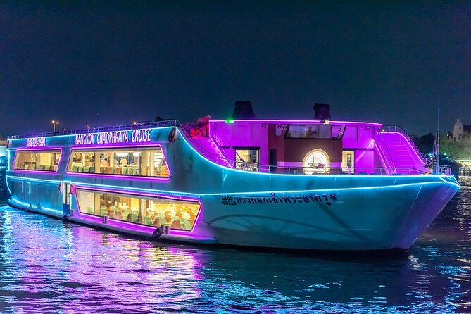 Bangkok Chaophraya Dinner Cruise with Thai Cultural Show - Thai Classical Dance and Khon show, with live music