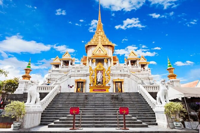 Bangkok City Tour with Guided Temple Visits and Shared Transfers - Wat Benchamabophit Marble Temple: Thai-European style in about 45 minutes