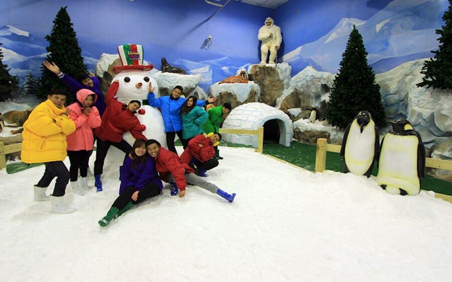 Bangkok: Dream World Entrance Ticket - Snow Town at -8°C: Sled Ride Fun and How to Prep