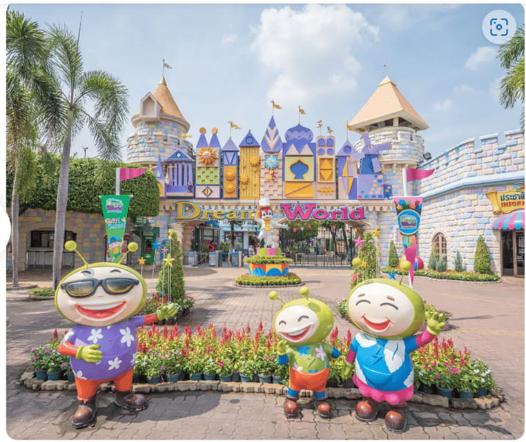 Bangkok: Dream World Unlimited Ride Ticket with Lunch - Food in the Park: Lunch Options and Variety