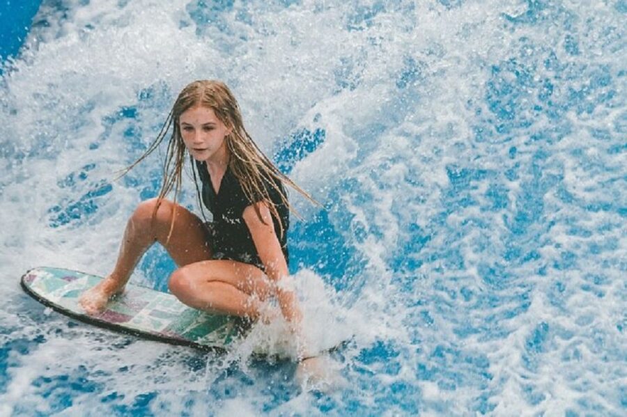 Bangkok: Fun Flow riding at Flow House Bangkok - Flow House Bangkok: a real beach-club break in the city