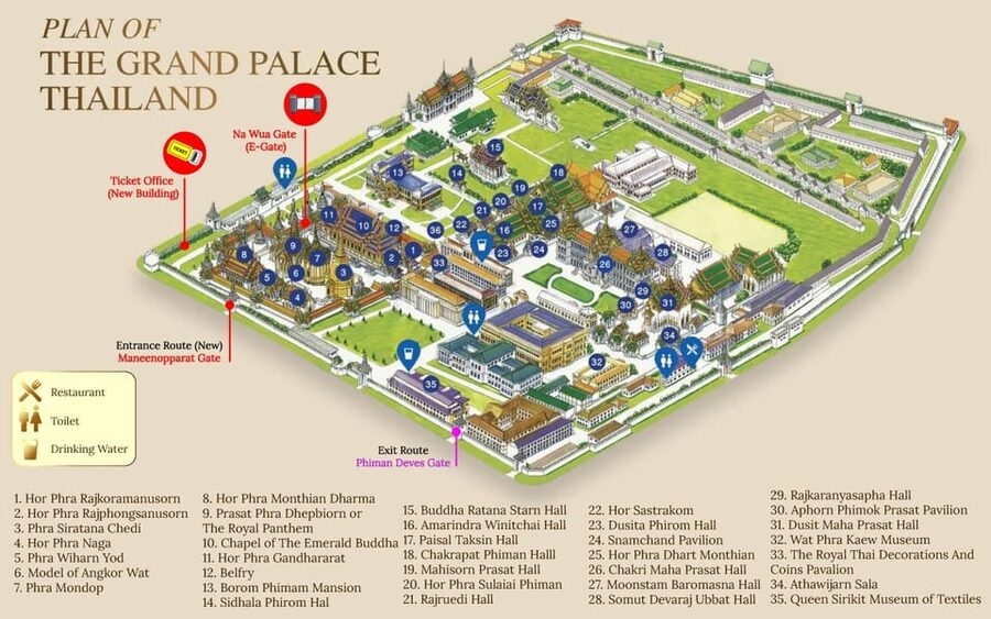 Bangkok: Grand Palace Skip-the-Line Entry Ticket - Wat Phra Kaew and the Emerald Buddha: The Must-See Inside the Complex