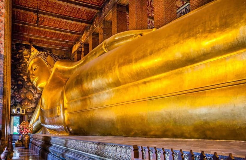 Bangkok: Grand Palace, Wat Pho, and Wat Arun Guided Tour - Wat Pho: the 46-meter Reclining Buddha and why this temple matters