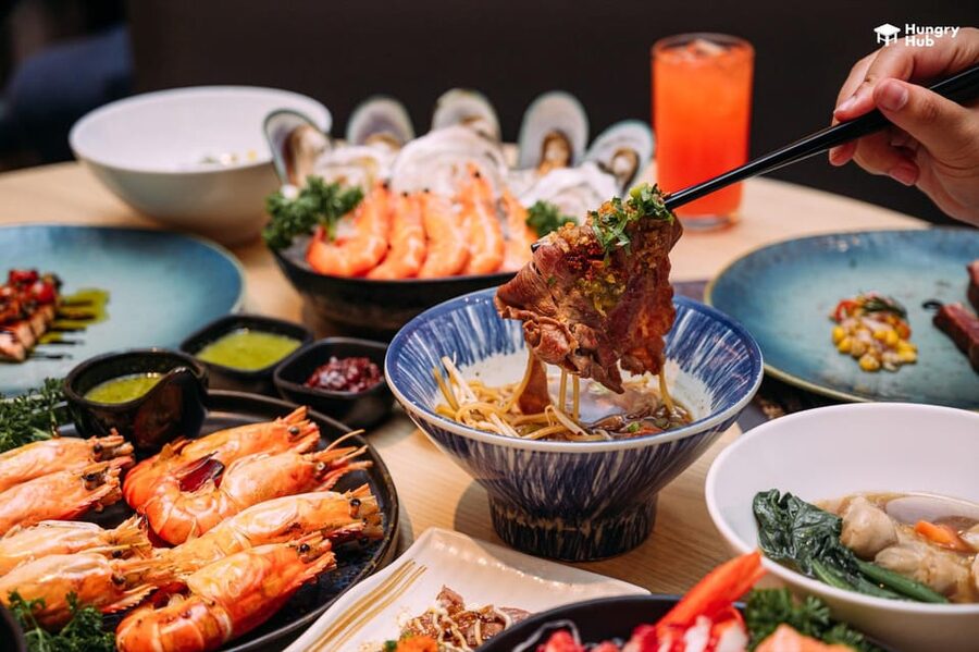 Bangkok: Great Harbour International Buffet - The Food Game Plan: How to Use the 2-Hour Limit