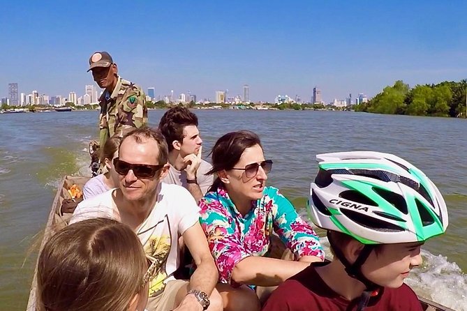 Bangkok Green Oasis 4-Hour Bike Tour with Boat Ride - Bang Krachao by bike: elevated mangrove paths and that quick hit of adrenaline