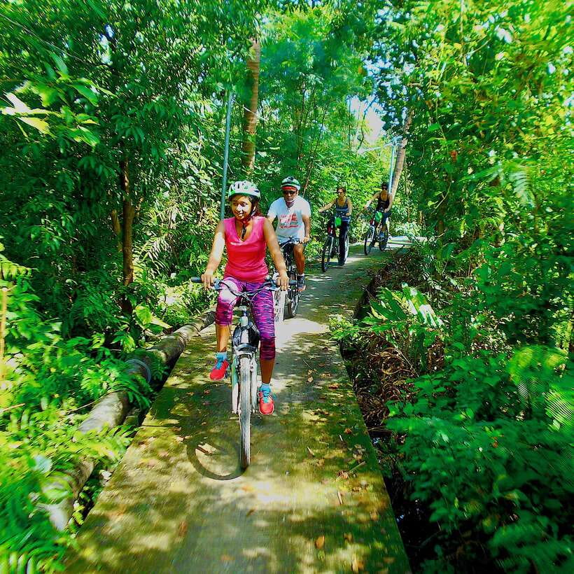 Bangkok green oasis guided bike tour with boat ride - Weather, rain, and what to pack for a comfortable ride