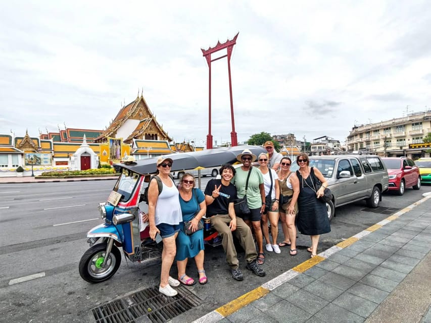 Bangkok: Guided Tour in a Typical Thai Tuk-Tuk - Grand Palace area: your quick orientation to Bangkok’s most famous palace complex