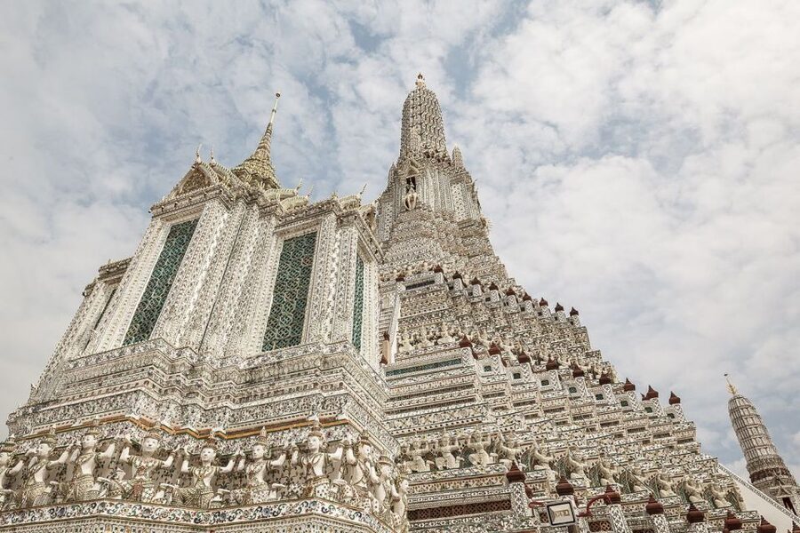 Bangkok: Historical Temples Tour & Hidden Bar at Sunset - Pak Khlong Talat: where Bangkok’s flowers get serious