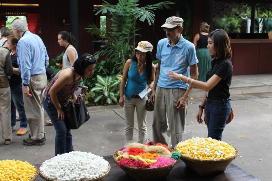 Bangkok: Jim Thompson House and Baan Krua Community Tour - Jim Thompson House: six Thai homes made from teak, moved and rebuilt