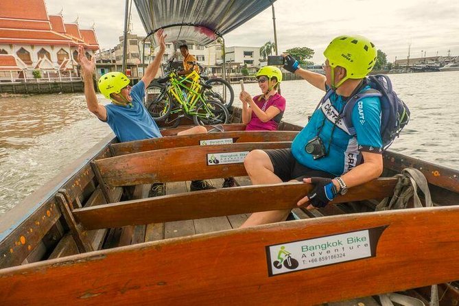 Bangkok Jungle Bike Tour - Hotel-pickup & Lunch - Wat Khlong Toei Nok and Temple-First Morning