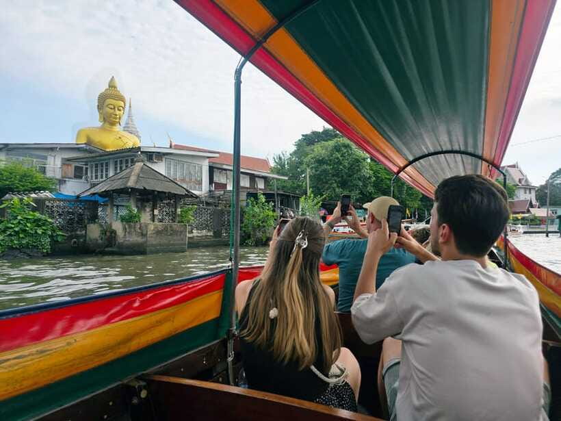 Bangkok Long Boat Canal a Big Buddha & Culture Markets Tour - When the Boat Waits: Water Levels, Watergates, and Canal Crowds
