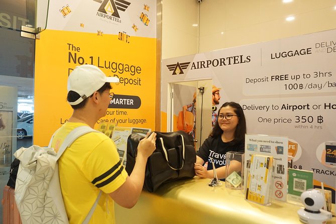 Bangkok Luggage Delivery from Hotel to Airport - The bag limit: max 5 bags per booking