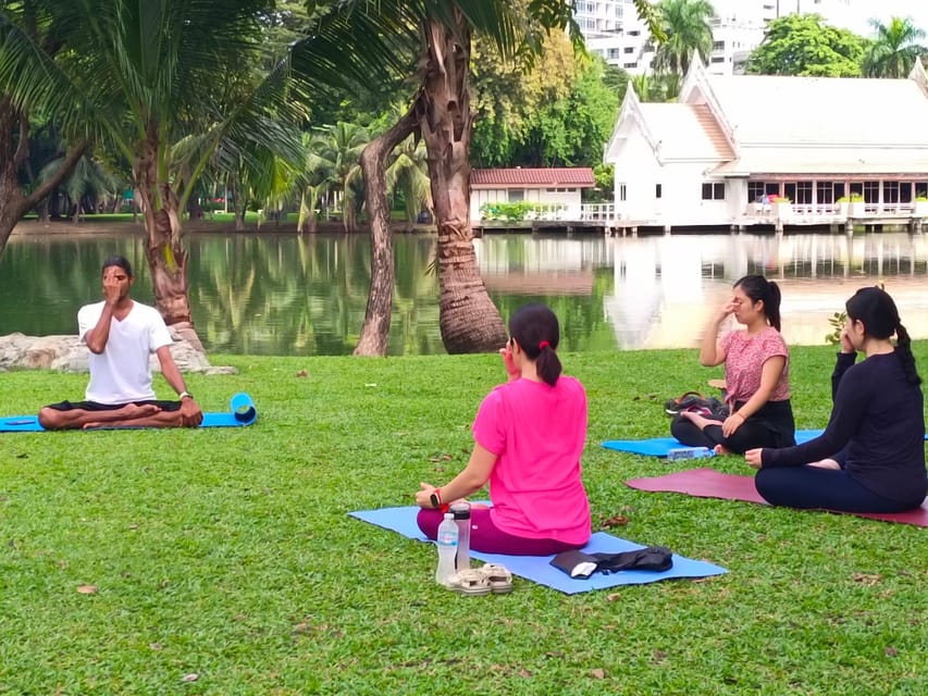 Bangkok: Lumpini Park Yoga Experience - Instructor Style at Embrace Energy Yoga, Including Aek’s Step-by-Step Coaching