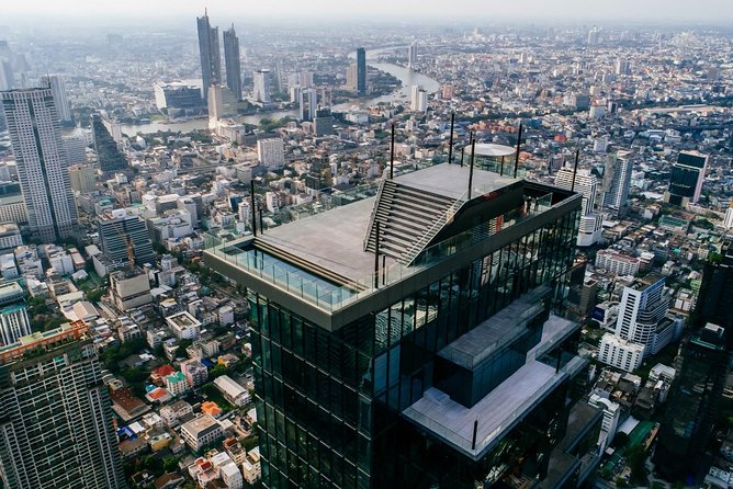 Bangkok : Mahanakhon SkyWalk Admission Ticket - The 74th floor: indoor-outdoor panoramas and augmented reality help