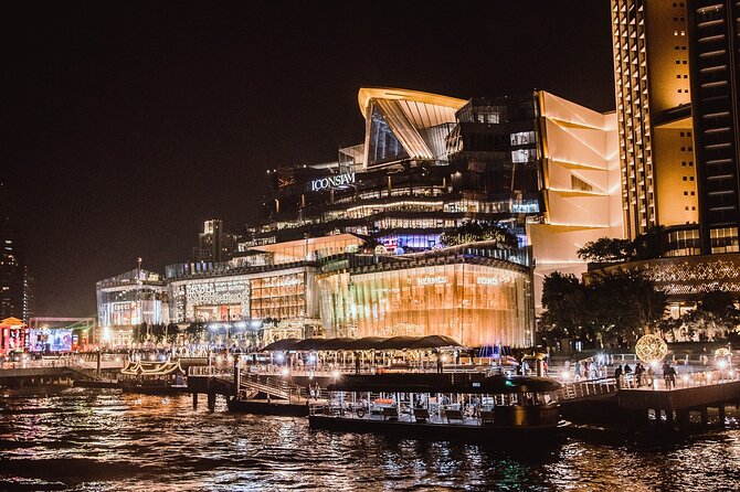 Bangkok Meridian Dinner Cruise from ICONSIAM - Boarding at ICONSIAM: The 7:30 pm Start and How to Use Your Time