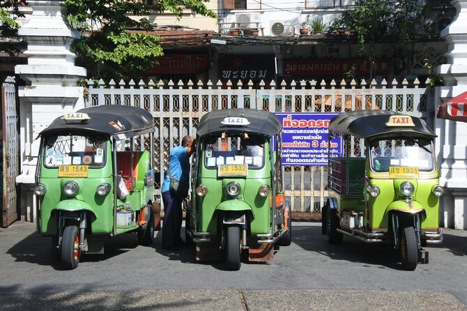 Bangkok: Michelin Guide Street Food Tour by Tuk Tuk - River City meeting point, taxi tips, and the quick plan