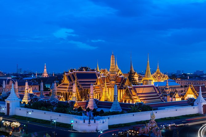 Bangkok Night Lights: Temple & City Tour by Tuk Tuk (SHA Plus) - Wat Pho After Dark, Reclining Buddha Area Vibe