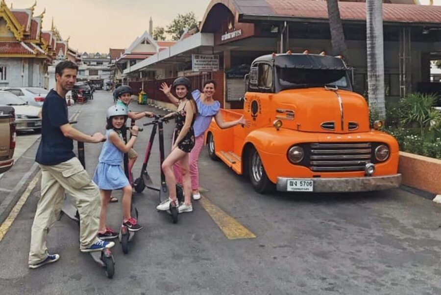 Bangkok : Old City Guided E-Scooter &/or Bike Tour - Chao Phraya River time: canal and riverside rhythm