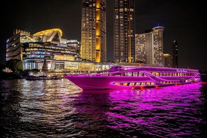 Bangkok Opulence Chao Phraya River Dinner Cruise from ICONSIAM - Key points to know before you go
