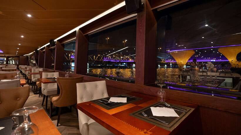 Bangkok: Opulence Luxury Dinner Cruise with Hotel Transfer - The Cruise Route: Wat Kalayanamitr Varamahavihara to Asiatique