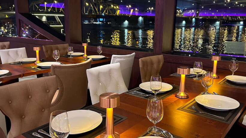 Bangkok: Opulence Luxury Dinner Cruise with Hotel Transfer - Hotel Transfer in Bangkok: saving time, not just money