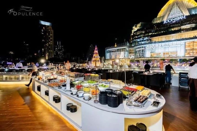 Bangkok: Opulence Luxury River Dinner Cruise - What the Buffet Dinner Actually Feels Like