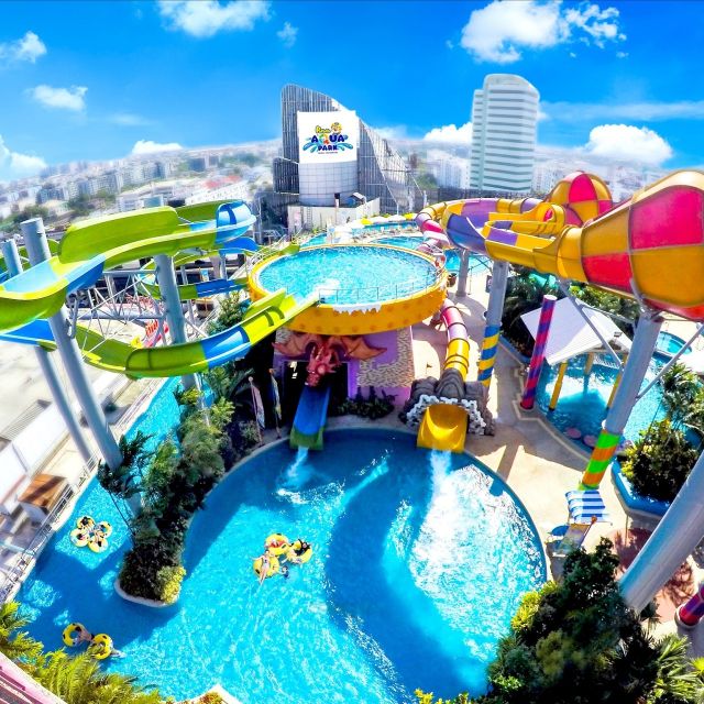 Bangkok: Pororo Aqua Park Entry Ticket - The rooftop skyline slide and the Pororo theme you see everywhere