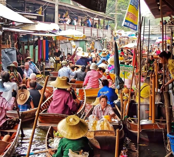 Bangkok: Railway, Floating Market & Chao Phraya Cruise Tour - A long, well-paced day trip across Bangkok and the river markets